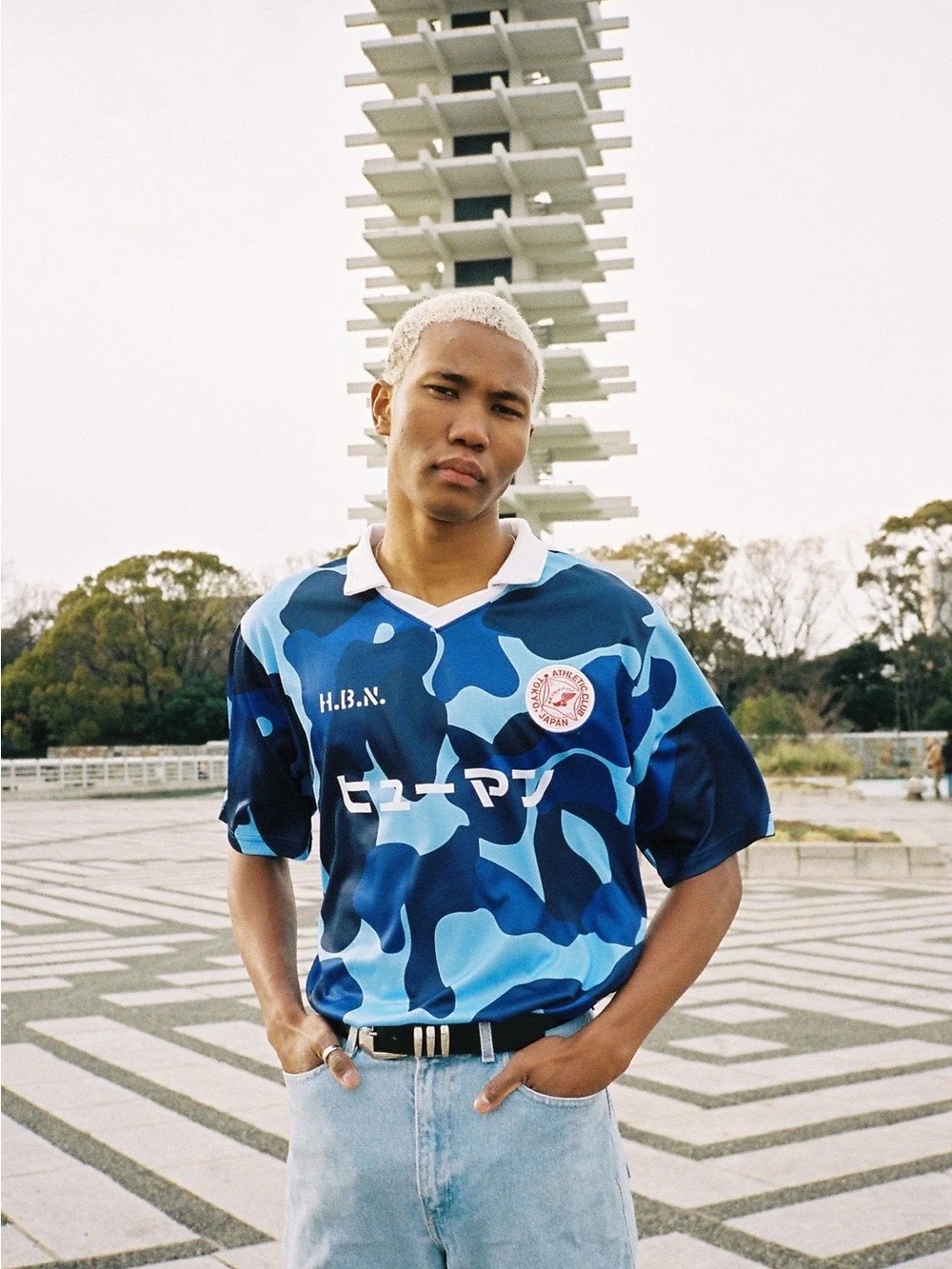 ‘03 BLUE CAMO HOME JERSEY - Picture 2 of 5